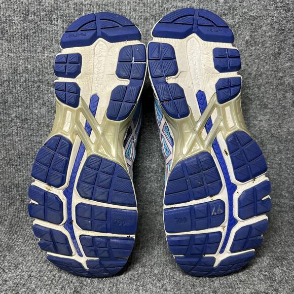 ASICS GEL-Kayano 21 Running Shoes Womens Size 7.5 Blue Pink T4L7N Stability - Picture 7 of 9